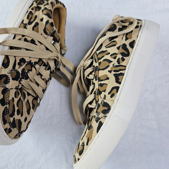 🦃 Boutique By Corkys Casual Sneakers SHoe Comfort Soles Animal Print Size 6 - Picture 2 of 9